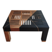 Solid teak coffee table