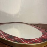 Scottish oval mirror
