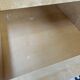 1950s maple chest of drawers with a marble top