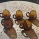 Set of 5 mugs, cups, glasses with handles, cocktail glasses, vintage glass