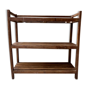 étagère en teck birman