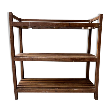 teak shelf from Burma