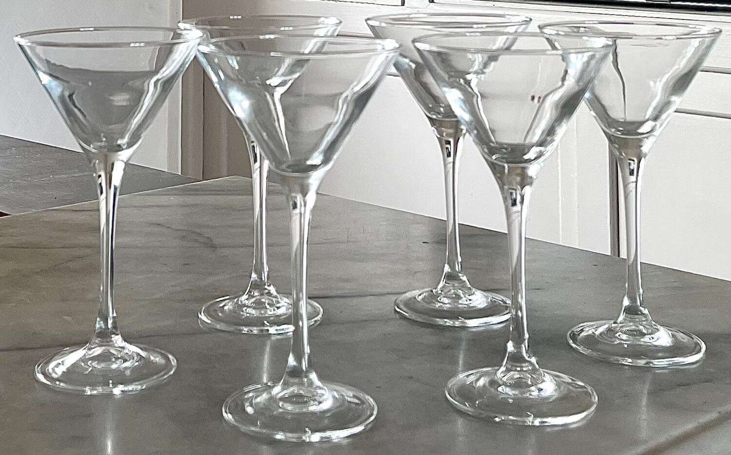 6 cocktail glasses Luminarc France