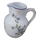 Ancien pichet céramique bleu et blanche