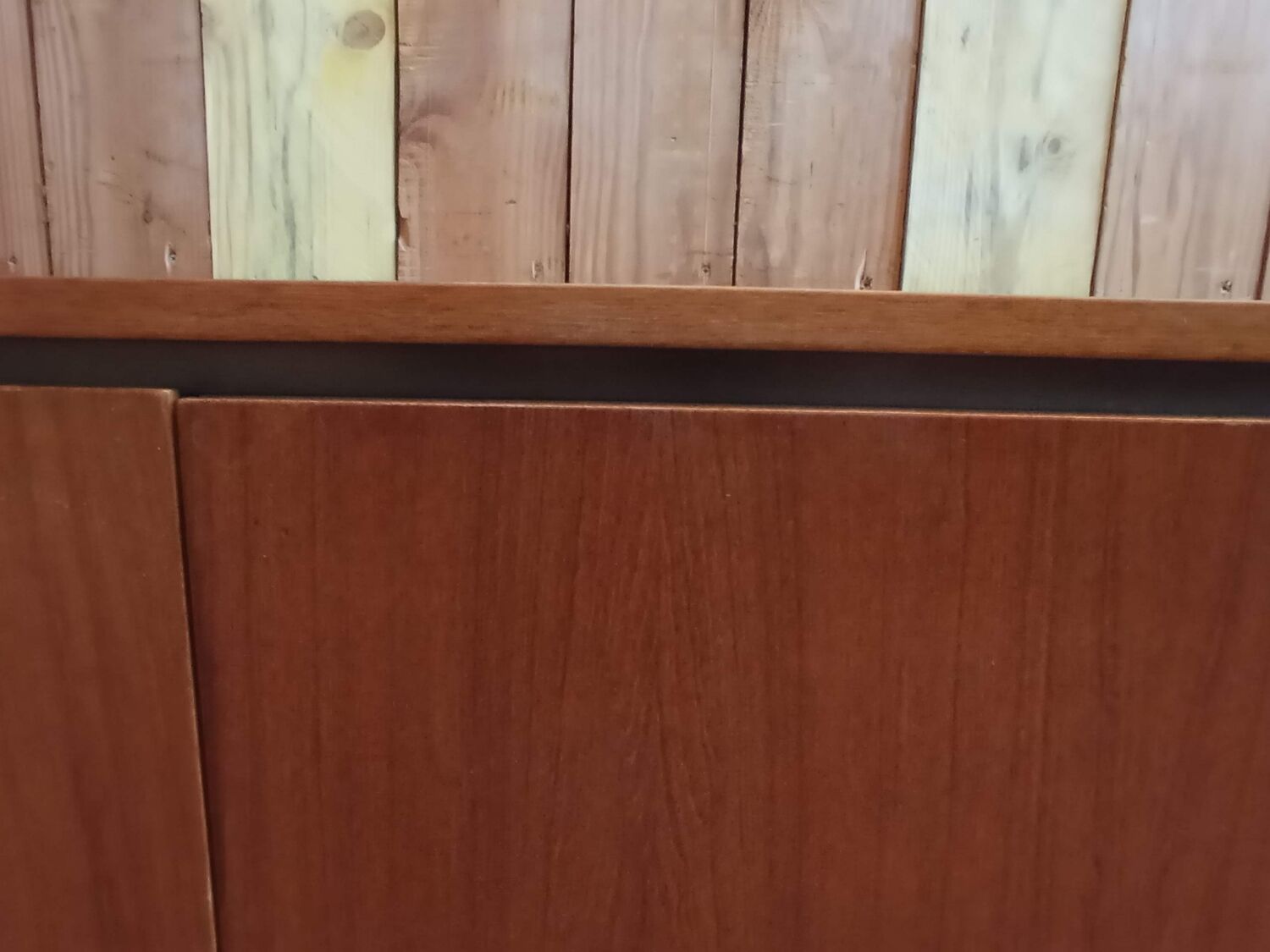 Enfilade 4 doors in teak