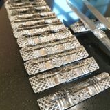 11 glass knife holders