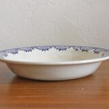 Ironware salad bowl "Capri" model Sarreguemines and Digoin art deco