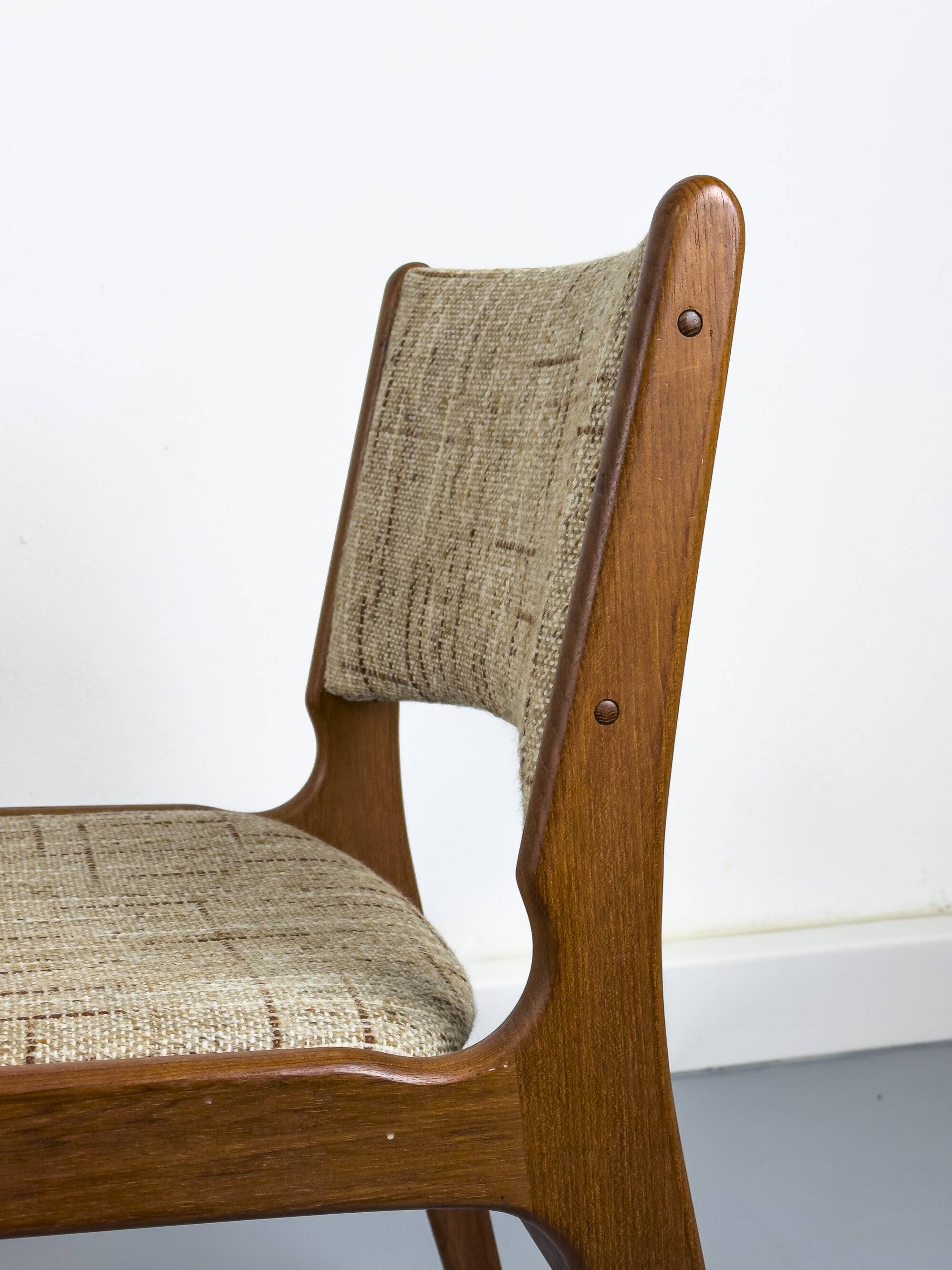 TEAK DINING CHAIRS BY ERIK BUCH FOR ANDERSTRUP MØBELFABRIK, 1960S, SET OF 4