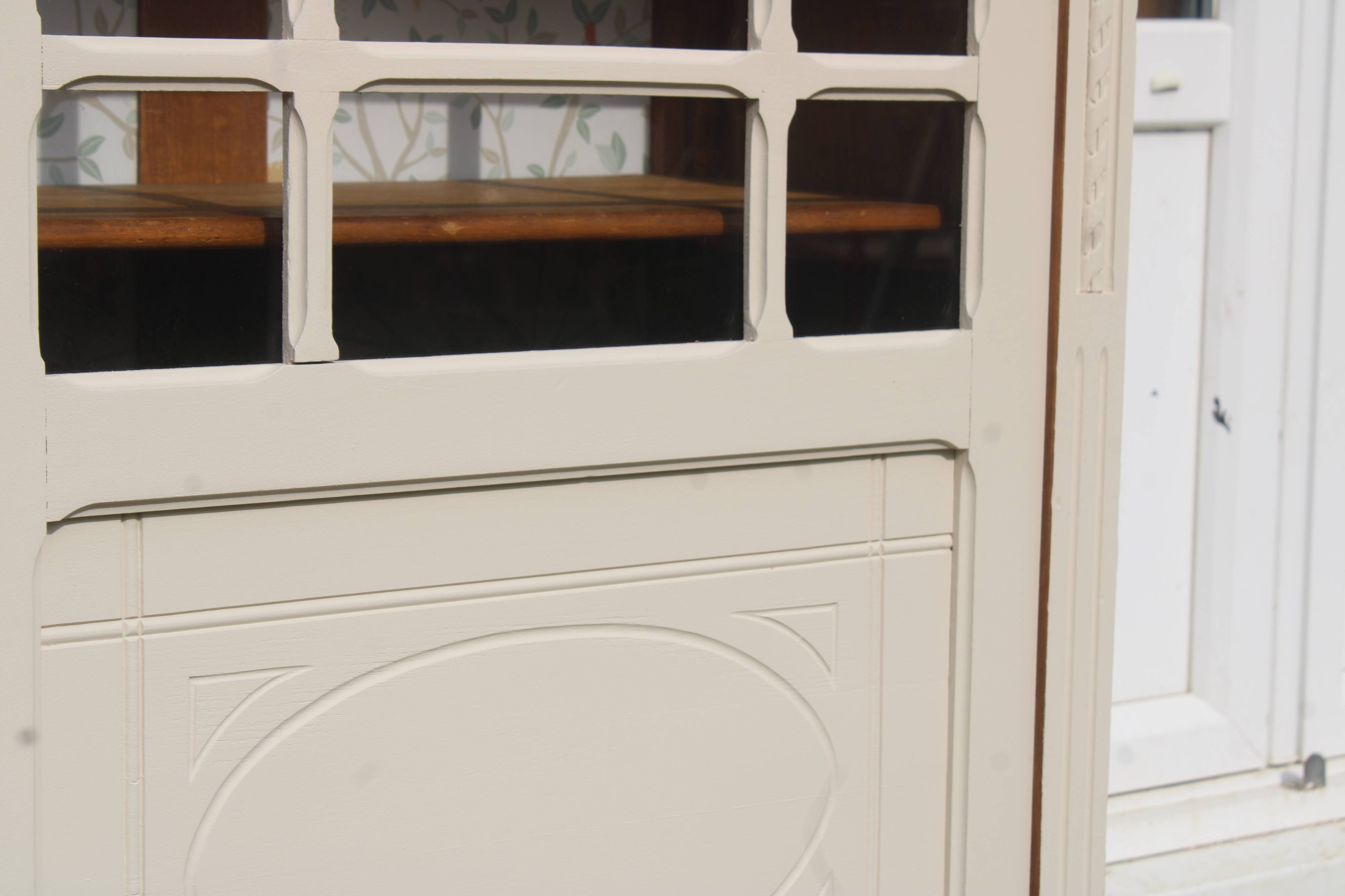 Antique Art Deco display cabinet – Camomille Libéron – 162 cm