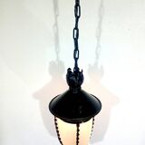 Small 1-light wrought iron lantern