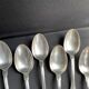 6 tablespoons in silver metal christofle model vendôme/arcantia before 1983