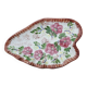 Antique Large Hand Painted Ceramic Heart Dish