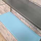 Wall shelves in metal 60s 70s