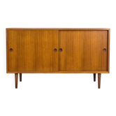 Enfilade en teck par Børge Mogensen pour Karl Andersson & Söner, années 1960