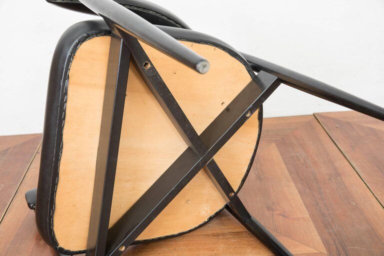 Paire de chaises italiennes Fratelli Reguitti