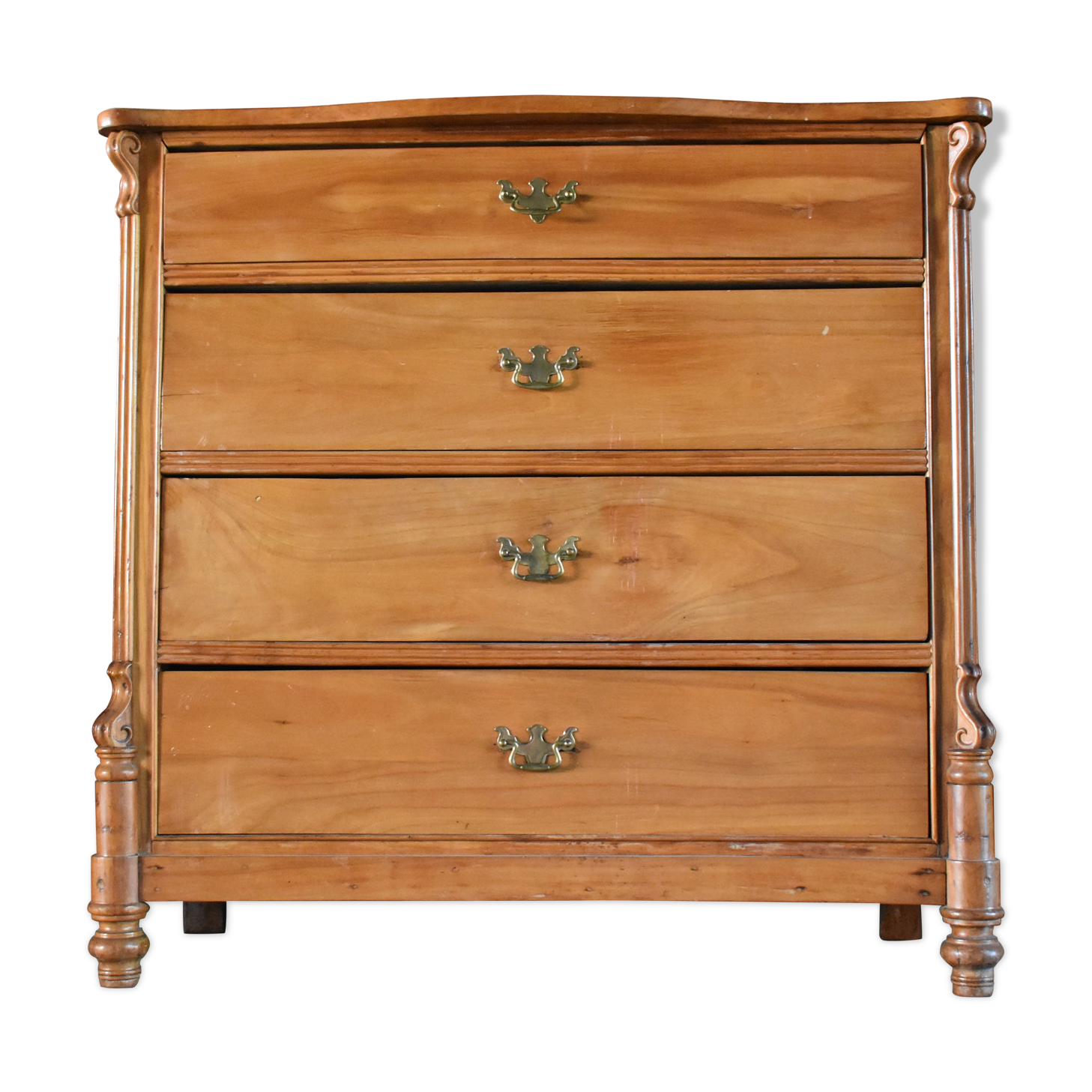 Chest of drawers, made of walnut