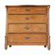 Chest of drawers, made of walnut