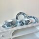 Cups and saucers Rivanel France 1970