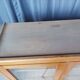 Vintage display bookcase in light oak