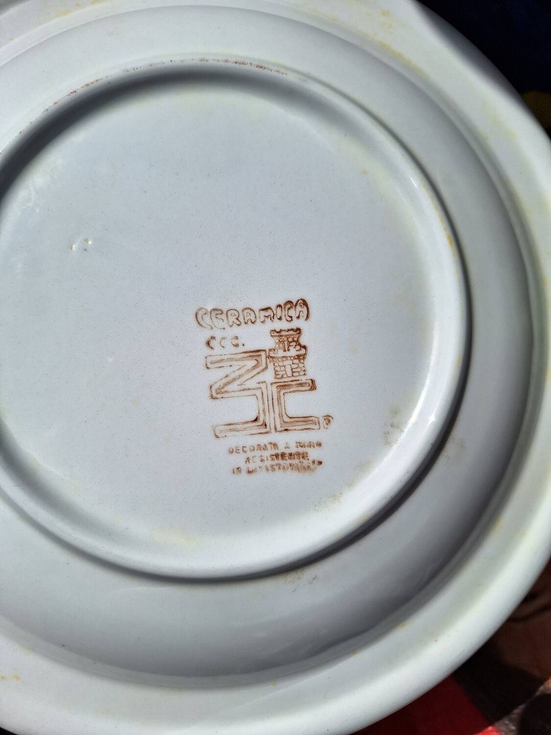 Ceramica plates 1970