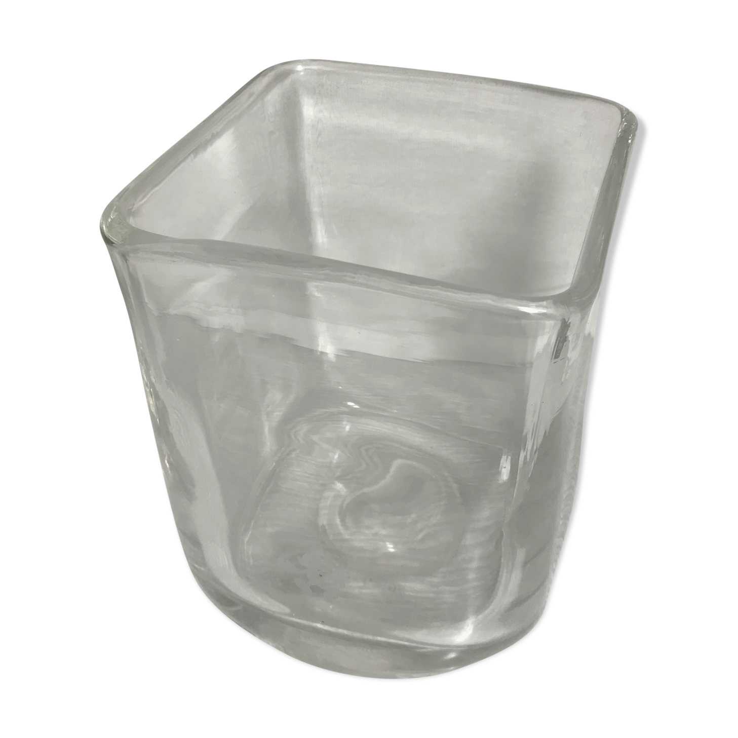 Ancient DONALDSON Disney Glass Mold Mickey Engraved Vintage