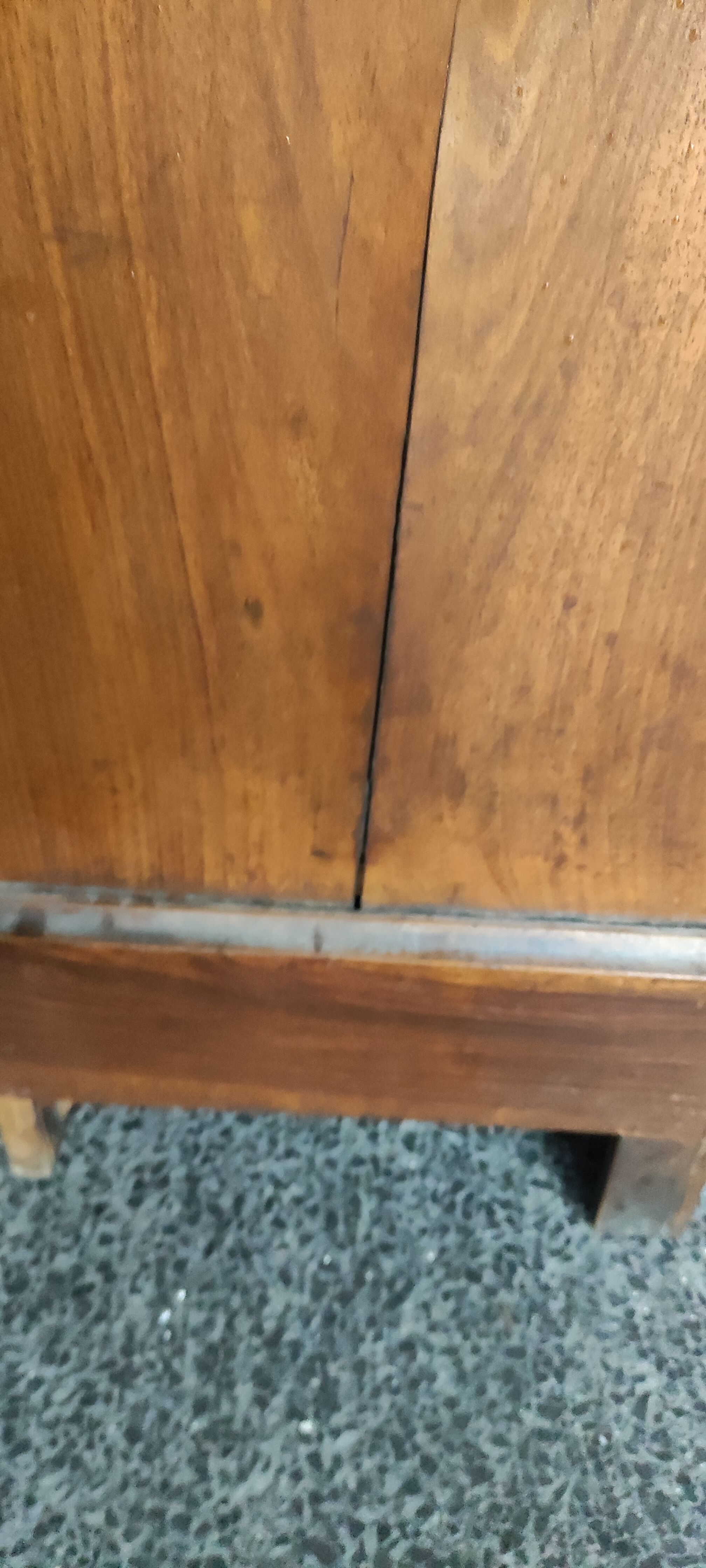 Wardrobe two doors Louis Philippe walnut