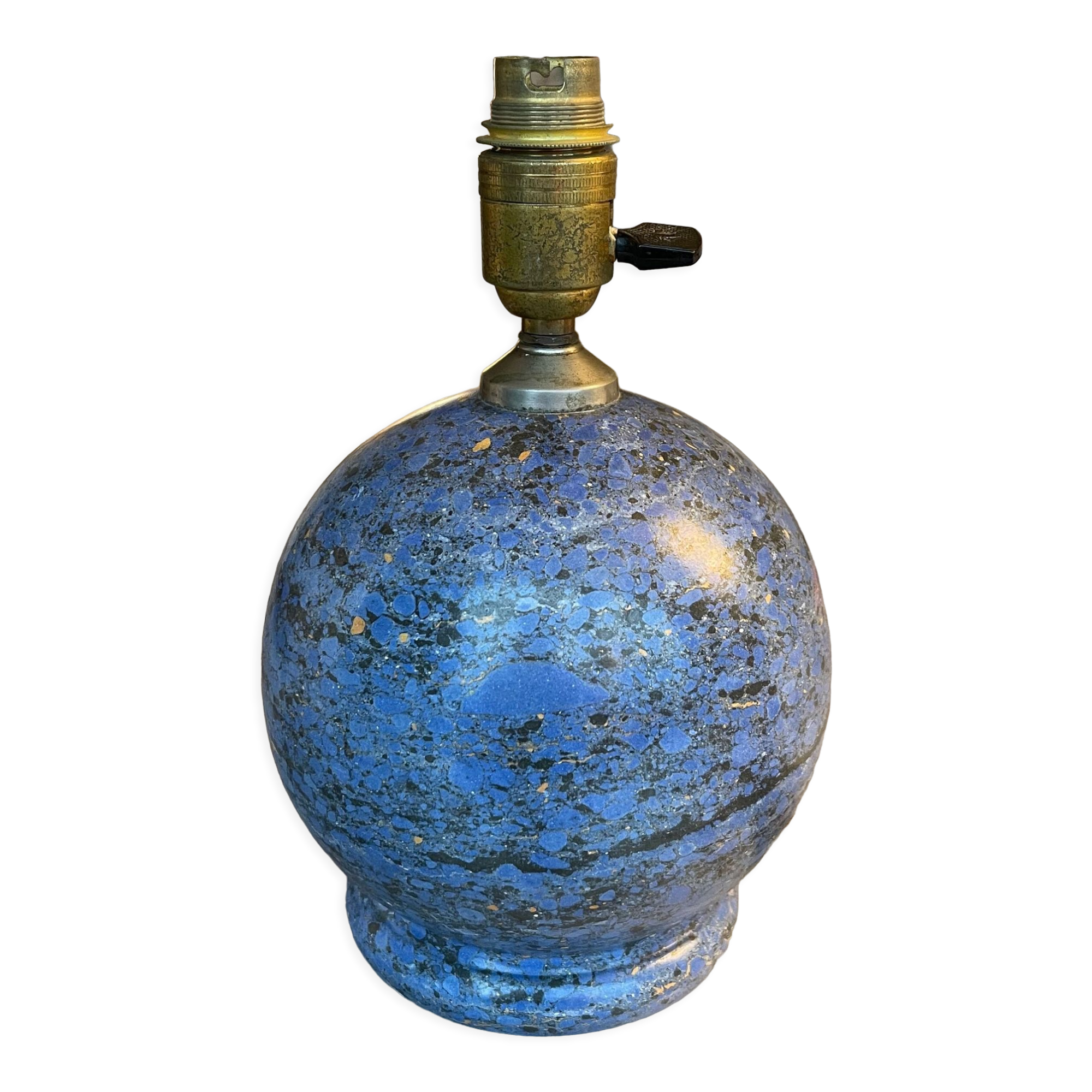 Blue sandstone ball lamp foot