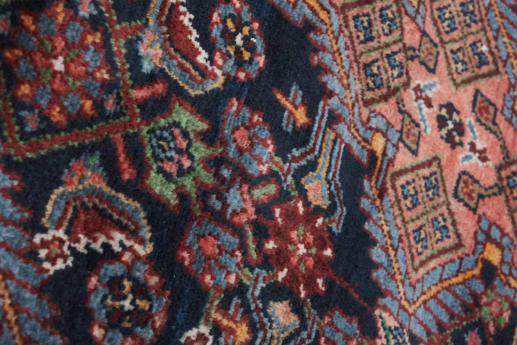 Vintage Turkish hallway rug 121x317 cm