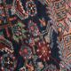 Vintage Turkish hallway rug 121x317 cm