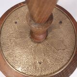 Oriental vintage pedestal table tea table