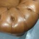 Fauteuil Chesterfield en cuir