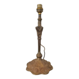 Lampe art nouveau 1900 en bronze