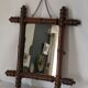 Bamboo barber mirror from the 1920s/1930s.