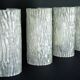 60s Toni Zuccheri Venini Murano glass sconces, horizontal or vertical.