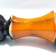 Rare ceramic pepper mill type Vallauris annés 60-70 orange