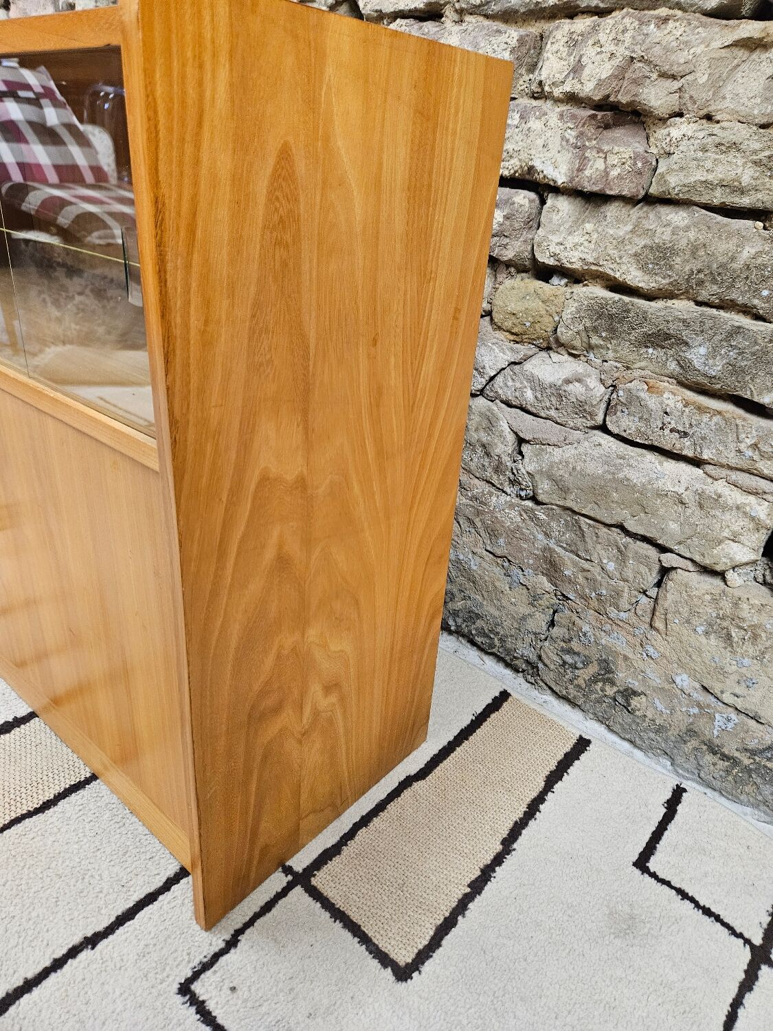 Small vintage display cabinet from the 1970s