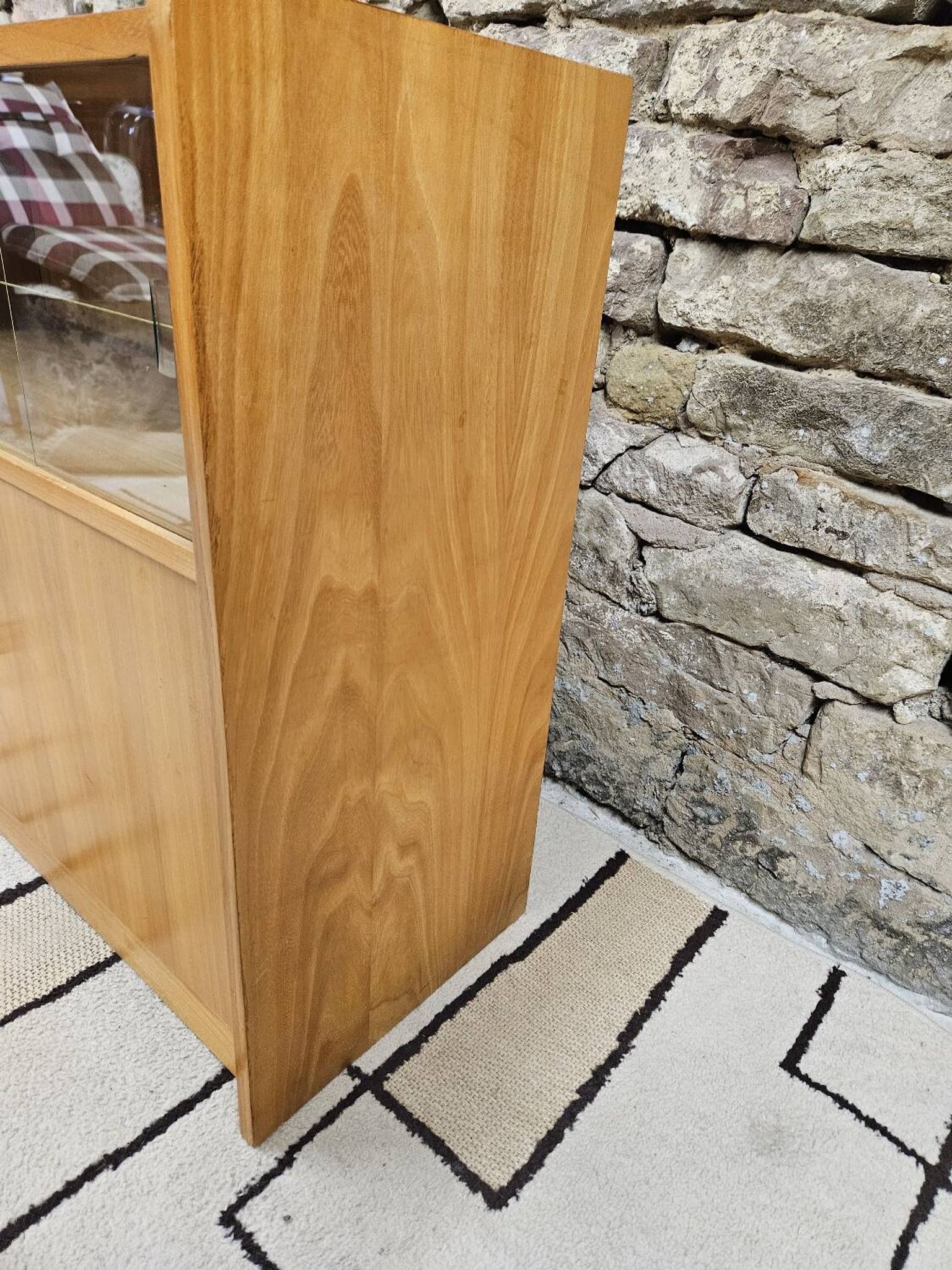 Small vintage display cabinet from the 1970s