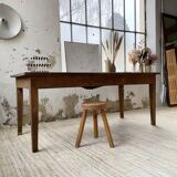 Oak farm table 2m