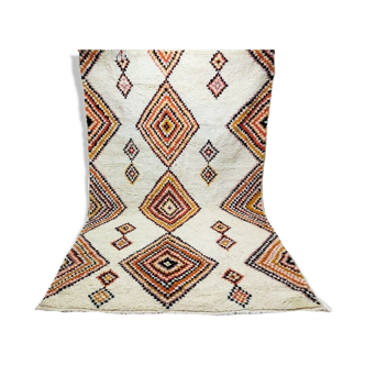 Berber carpet colorful diamonds 312 X 200 CM