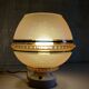 Art Deco ceiling light in porcelain and pink glass - mid 20th century