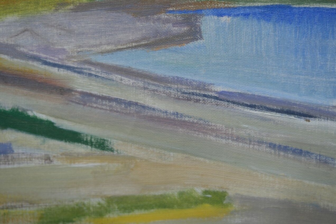 Anders A. Jonsson, Swedish landscape painting,  Oil on Canvas