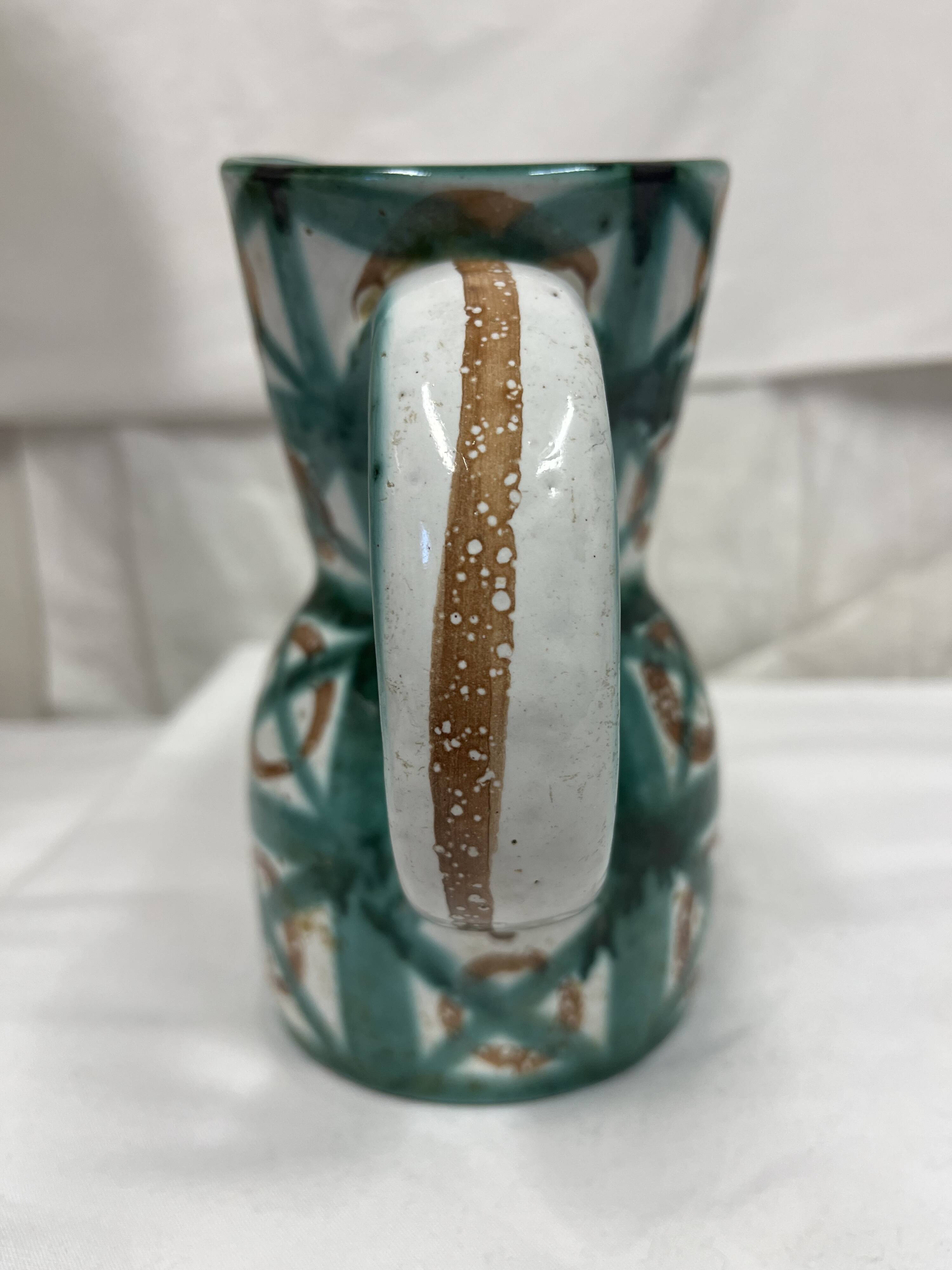 ceramic pitcher robert picault 60s