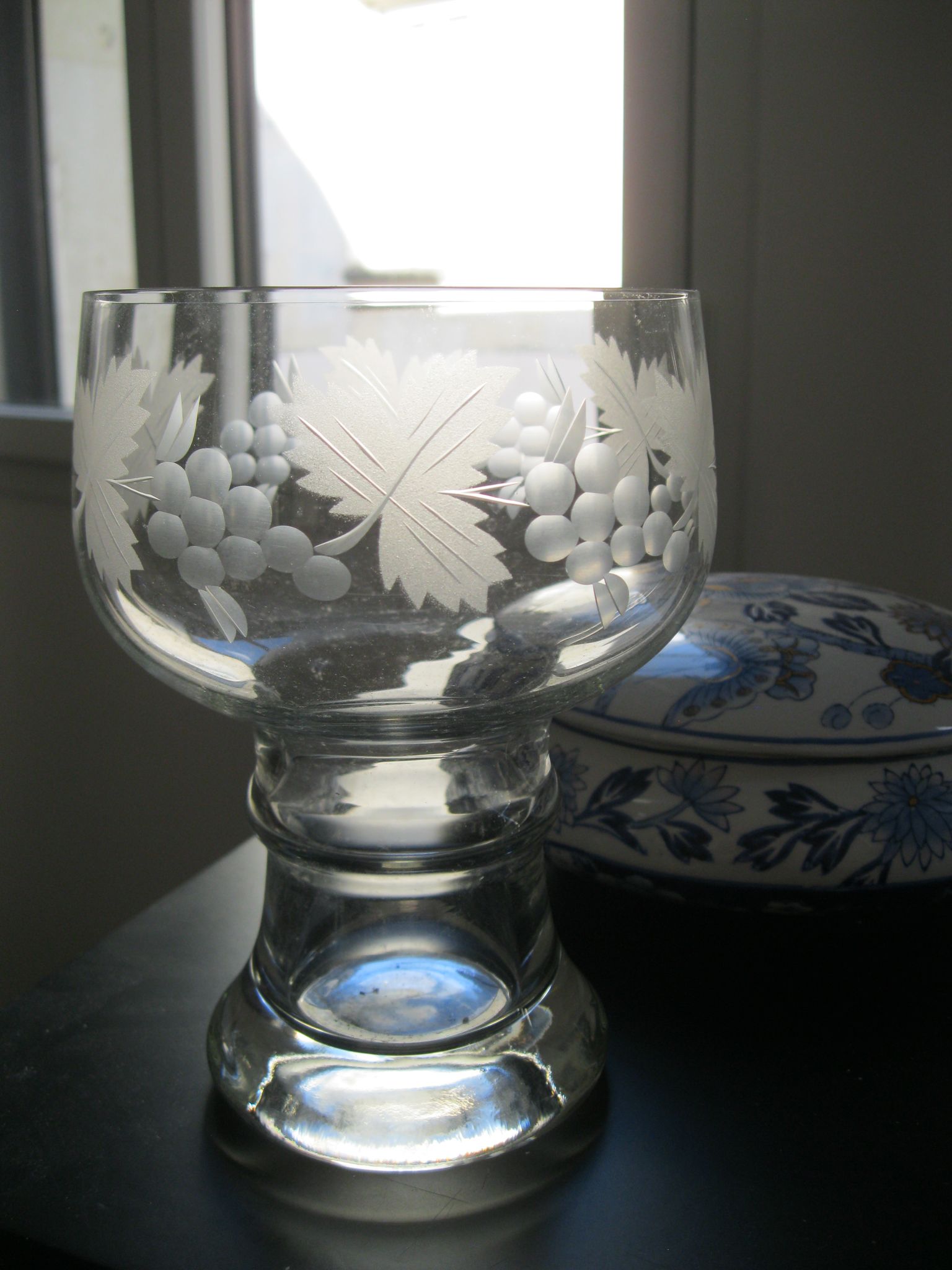 Crystal vase