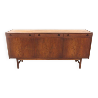 Enfilade scandinave en teck, Tage Olofsson, Tibro Ulferts, Suède, 1960