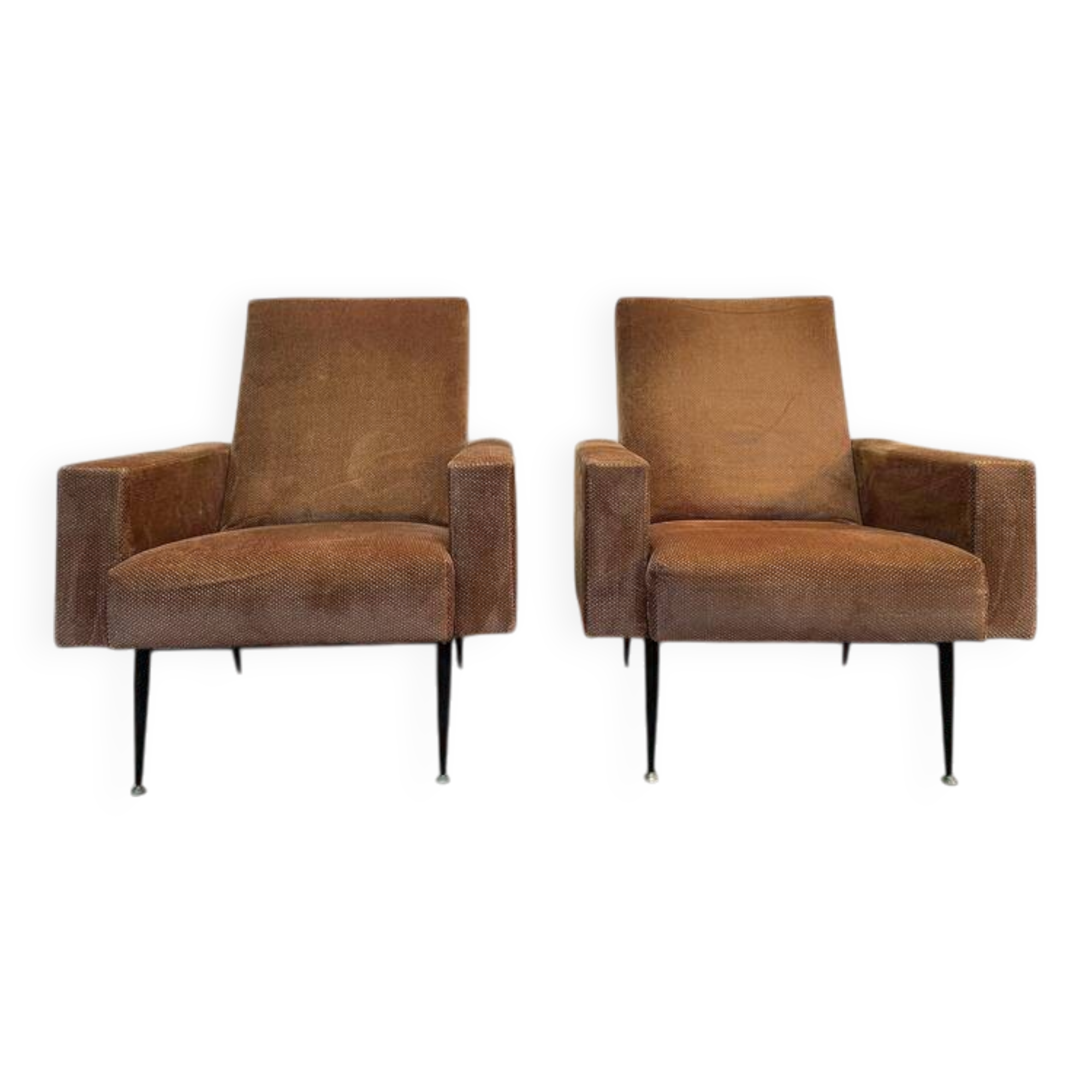 Pair of vintage 1950/1960 armchairs