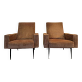 Pair of vintage 1950/1960 armchairs