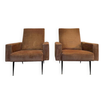 Pair of vintage 1950/1960 armchairs