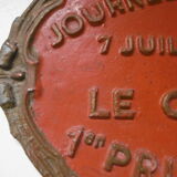 Agricultural competition plate