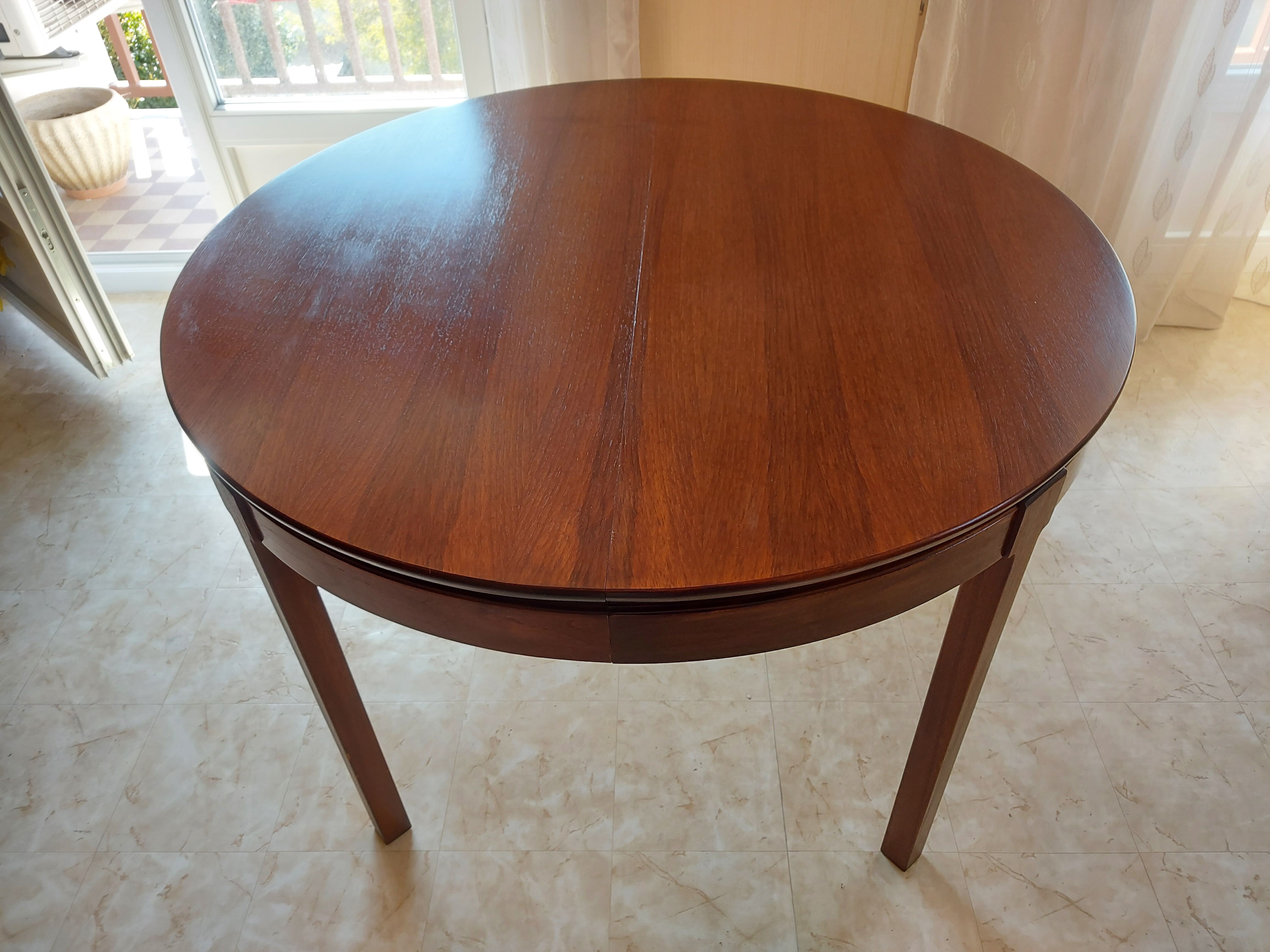 Vintage scandinavian teak table