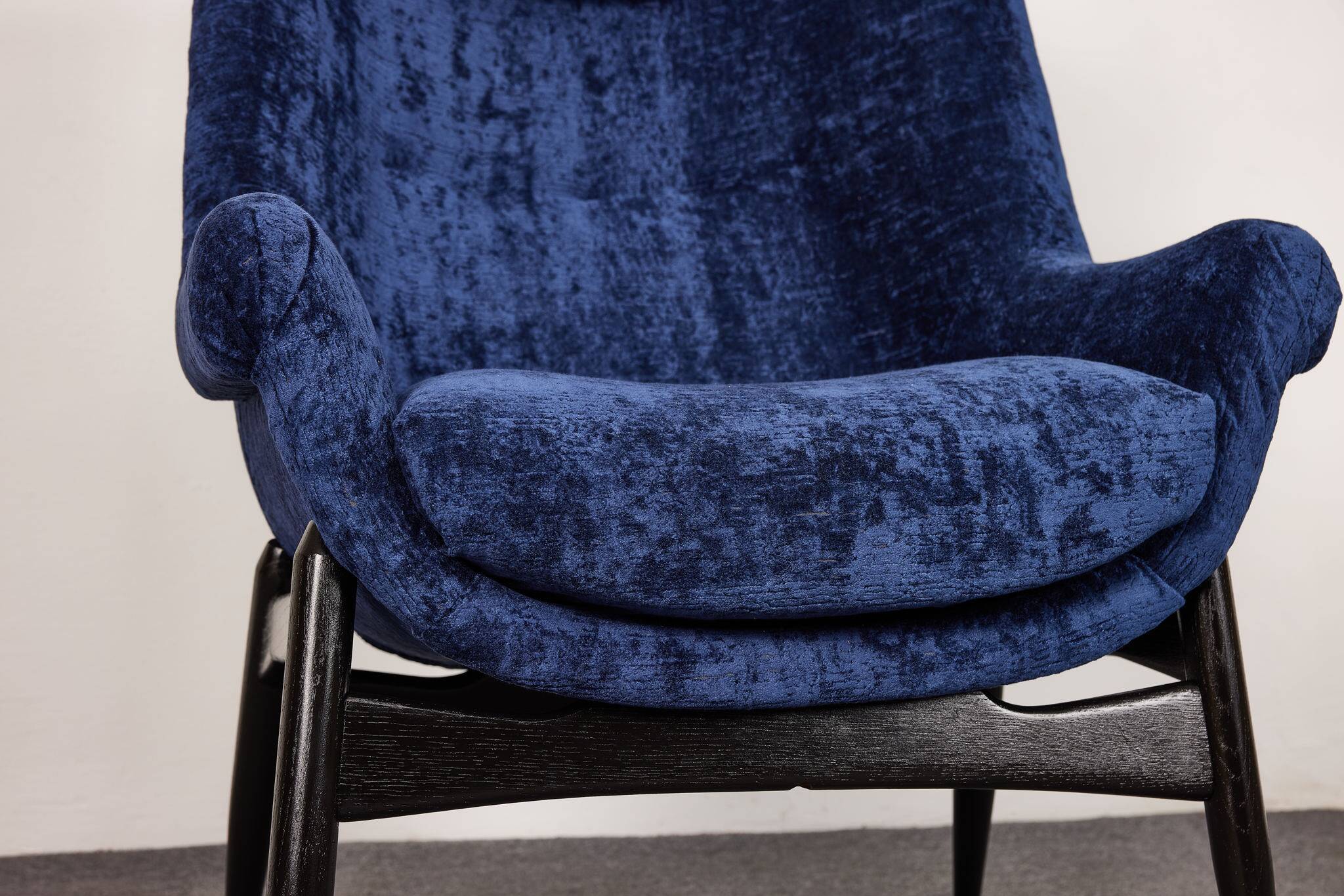 Mid-century, large lounge armchair by Júlia Gaubek, 1960s, Hungary